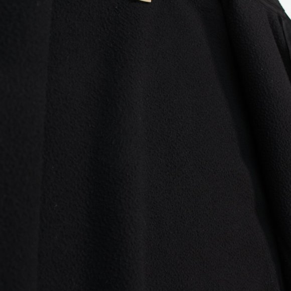 Woolrich Vest Women's Large Black Sleeveless Solid Fleece - Picture 9 of 14